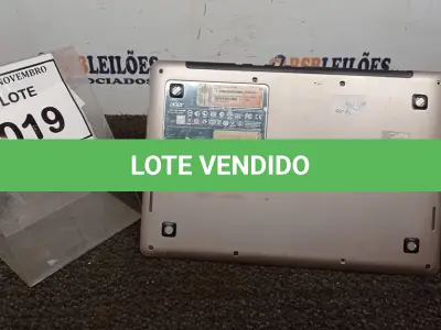 LOTE 019 - 01 NOTEBOOK CORE I5 MARCA ACER. (NO ESTADO) ATENÇÃO! FAZER A VISITAÇÃO ANTES DE ARREMATAR, NÃO SABEMOS SE FUNCIONA, LEILÃO NÃO TEM GARANTIA E NEM DEVOLUÇÃO, SUJEITO A POSSÍVEIS AVARIAS VISÍVEIS/OCULTAS E/OU AUSÊNCIA DE COMPONENTES.