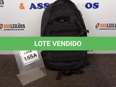 LOTE 155 - 01 MOCHILA TÁTICA MILITAR 40 LITROS RESISTENTE A ÁGUA ENTRADA DE USB/FONE (PRODUTO NOVO). (NO ESTADO) ATENÇÃO! FAZER A VISITAÇÃO ANTES DE ARREMATAR, NÃO SABEMOS SE FUNCIONA, LEILÃO NÃO TEM GARANTIA E NEM DEVOLUÇÃO, SUJEITO A POSSÍVEIS AVARIAS VISÍVEIS/OCULTAS E/OU AUSÊNCIA DE COMPONENTES.