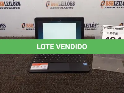 LOTE 494 - 01 NOTEBOOK TELA 11.6’’ 2GB DE MEMÓRIA MARCA SAMSUNG. (NO ESTADO) ATENÇÃO! FAZER A VISITAÇÃO ANTES DE ARREMATAR, NÃO SABEMOS SE FUNCIONA, LEILÃO NÃO TEM GARANTIA E NEM DEVOLUÇÃO, SUJEITO A POSSÍVEIS AVARIAS VISÍVEIS/OCULTAS E/OU AUSÊNCIA DE COMPONENTES.