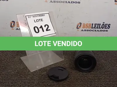LOTE 012 - 01 LENTE DE CÂMERA 18-35MM MARCA SIGMA. (NO ESTADO) ATENÇÃO! FAZER A VISITAÇÃO ANTES DE ARREMATAR, NÃO SABEMOS SE FUNCIONA, LEILÃO NÃO TEM GARANTIA E NEM DEVOLUÇÃO, SUJEITO A POSSÍVEIS AVARIAS VISÍVEIS/OCULTAS E/OU AUSÊNCIA DE COMPONENTES.