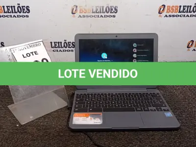 LOTE 490 - 01 NOTEBOOK TELA 11.6’’ 2GB DE MEMÓRIA MARCA SAMSUNG. (NO ESTADO) ATENÇÃO! FAZER A VISITAÇÃO ANTES DE ARREMATAR, NÃO SABEMOS SE FUNCIONA, LEILÃO NÃO TEM GARANTIA E NEM DEVOLUÇÃO, SUJEITO A POSSÍVEIS AVARIAS VISÍVEIS/OCULTAS E/OU AUSÊNCIA DE COMPONENTES.