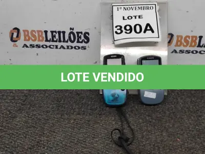 LOTE 390 - 02 GPS MARCA GARMIN MODELOS LEGEND E LEGEND HCX. (NO ESTADO) ATENÇÃO! FAZER A VISITAÇÃO ANTES DE ARREMATAR, NÃO SABEMOS SE FUNCIONA, LEILÃO NÃO TEM GARANTIA E NEM DEVOLUÇÃO, SUJEITO A POSSÍVEIS AVARIAS VISÍVEIS/OCULTAS E/OU AUSÊNCIA DE COMPONENTES.