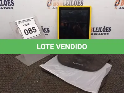 LOTE 085 - 02 TABLETS MARCA POSITIVO COM CAPA. (NO ESTADO) ATENÇÃO! FAZER A VISITAÇÃO ANTES DE ARREMATAR, NÃO SABEMOS SE FUNCIONA, LEILÃO NÃO TEM GARANTIA E NEM DEVOLUÇÃO, SUJEITO A POSSÍVEIS AVARIAS VISÍVEIS/OCULTAS E/OU AUSÊNCIA DE COMPONENTES.