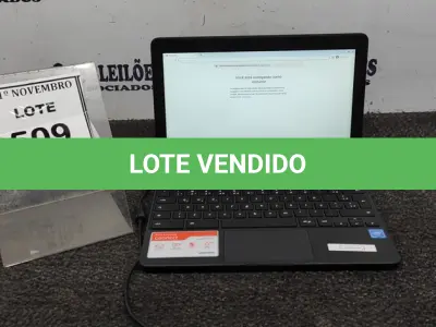 LOTE 509 - 01 NOTEBOOK TELA 11.6’’ 2GB DE MEMÓRIA MARCA SAMSUNG. (NO ESTADO) ATENÇÃO! FAZER A VISITAÇÃO ANTES DE ARREMATAR, NÃO SABEMOS SE FUNCIONA, LEILÃO NÃO TEM GARANTIA E NEM DEVOLUÇÃO, SUJEITO A POSSÍVEIS AVARIAS VISÍVEIS/OCULTAS E/OU AUSÊNCIA DE COMPONENTES.
