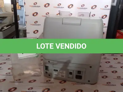 LOTE 100 - 01 MÁQUINA DE CONTAR CÉDULAS. (NO ESTADO) ATENÇÃO! FAZER A VISITAÇÃO ANTES DE ARREMATAR, NÃO SABEMOS SE FUNCIONA, LEILÃO NÃO TEM GARANTIA E NEM DEVOLUÇÃO, SUJEITO A POSSÍVEIS AVARIAS VISÍVEIS/OCULTAS E/OU AUSÊNCIA DE COMPONENTES.