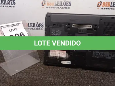 LOTE 006 - 01 NOTEBOOK SÉRIE ELITEBOOK MARCA HP. (NO ESTADO) ATENÇÃO! FAZER A VISITAÇÃO ANTES DE ARREMATAR, NÃO SABEMOS SE FUNCIONA, LEILÃO NÃO TEM GARANTIA E NEM DEVOLUÇÃO, SUJEITO A POSSÍVEIS AVARIAS VISÍVEIS/OCULTAS E/OU AUSÊNCIA DE COMPONENTES.