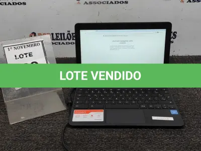 LOTE 509 - 01 NOTEBOOK TELA 11.6’’ 2GB DE MEMÓRIA MARCA SAMSUNG. (NO ESTADO) ATENÇÃO! FAZER A VISITAÇÃO ANTES DE ARREMATAR, NÃO SABEMOS SE FUNCIONA, LEILÃO NÃO TEM GARANTIA E NEM DEVOLUÇÃO, SUJEITO A POSSÍVEIS AVARIAS VISÍVEIS/OCULTAS E/OU AUSÊNCIA DE COMPONENTES.