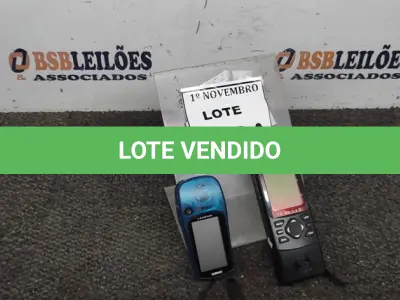 LOTE 250 - 02 GPS MARCA GARMIN MODELOS 12XL E LEGEND. (NO ESTADO) ATENÇÃO! FAZER A VISITAÇÃO ANTES DE ARREMATAR, NÃO SABEMOS SE FUNCIONA, LEILÃO NÃO TEM GARANTIA E NEM DEVOLUÇÃO, SUJEITO A POSSÍVEIS AVARIAS VISÍVEIS/OCULTAS E/OU AUSÊNCIA DE COMPONENTES.