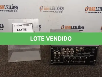 LOTE 506 - 01 GRAVADOR DIGITAL DE VÍDEO CASSETE. (NO ESTADO) ATENÇÃO! FAZER A VISITAÇÃO ANTES DE ARREMATAR, NÃO SABEMOS SE FUNCIONA, LEILÃO NÃO TEM GARANTIA E NEM DEVOLUÇÃO, SUJEITO A POSSÍVEIS AVARIAS VISÍVEIS/OCULTAS E/OU AUSÊNCIA DE COMPONENTES.