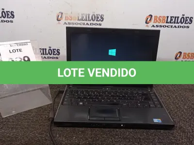 LOTE 029 - 01 NOTEBOOK CORE I3 MARCA DELL. (NO ESTADO) ATENÇÃO! FAZER A VISITAÇÃO ANTES DE ARREMATAR, NÃO SABEMOS SE FUNCIONA, LEILÃO NÃO TEM GARANTIA E NEM DEVOLUÇÃO, SUJEITO A POSSÍVEIS AVARIAS VISÍVEIS/OCULTAS E/OU AUSÊNCIA DE COMPONENTES.