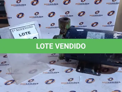 LOTE 436 - 01 BOMBA D’AGUA. (NO ESTADO) ATENÇÃO! FAZER A VISITAÇÃO ANTES DE ARREMATAR, NÃO SABEMOS SE FUNCIONA, LEILÃO NÃO TEM GARANTIA E NEM DEVOLUÇÃO, SUJEITO A POSSÍVEIS AVARIAS VISÍVEIS/OCULTAS E/OU AUSÊNCIA DE COMPONENTES.