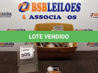 LOTE 505 - 01 CAIXA COM 20 LÂMPADAS MINI GLOBO MARCA DURACELL. (NO ESTADO) ATENÇÃO! FAZER A VISITAÇÃO ANTES DE ARREMATAR, NÃO SABEMOS SE FUNCIONA, LEILÃO NÃO TEM GARANTIA E NEM DEVOLUÇÃO, SUJEITO A POSSÍVEIS AVARIAS VISÍVEIS/OCULTAS E/OU AUSÊNCIA DE COMPONENTES.