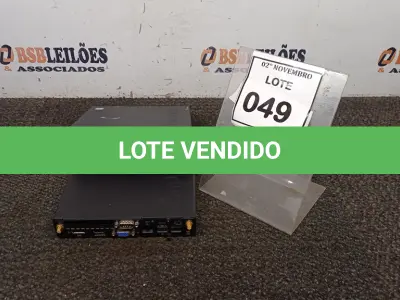 LOTE 049 - 02 MINIS CPU MARCA POSITIVO. (NO ESTADO) ATENÇÃO! FAZER A VISITAÇÃO ANTES DE ARREMATAR, NÃO SABEMOS SE FUNCIONA, LEILÃO NÃO TEM GARANTIA E NEM DEVOLUÇÃO, SUJEITO A POSSÍVEIS AVARIAS VISÍVEIS/OCULTAS E/OU AUSÊNCIA DE COMPONENTES.