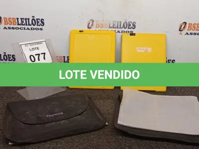 LOTE 077 - 02 TABLETS MARCA POSITIVO COM CAPA. (NO ESTADO) ATENÇÃO! FAZER A VISITAÇÃO ANTES DE ARREMATAR, NÃO SABEMOS SE FUNCIONA, LEILÃO NÃO TEM GARANTIA E NEM DEVOLUÇÃO, SUJEITO A POSSÍVEIS AVARIAS VISÍVEIS/OCULTAS E/OU AUSÊNCIA DE COMPONENTES.
