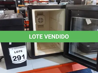 LOTE 291 - 01 ADEGA MARCA MALLORY E 01 FRAGMENTADORA DE PAPEL. (NO ESTADO) ATENÇÃO! FAZER A VISITAÇÃO ANTES DE ARREMATAR, NÃO SABEMOS SE FUNCIONA, LEILÃO NÃO TEM GARANTIA E NEM DEVOLUÇÃO, SUJEITO A POSSÍVEIS AVARIAS VISÍVEIS/OCULTAS E/OU AUSÊNCIA DE COMPONENTES.