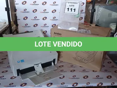LOTE 111 - 01 SCANNER MARCA AVISION. (NO ESTADO) ATENÇÃO! FAZER A VISITAÇÃO ANTES DE ARREMATAR, NÃO SABEMOS SE FUNCIONA, LEILÃO NÃO TEM GARANTIA E NEM DEVOLUÇÃO, SUJEITO A POSSÍVEIS AVARIAS VISÍVEIS/OCULTAS E/OU AUSÊNCIA DE COMPONENTES.