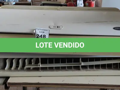 LOTE 248 - 02 EVAPORADORAS PARA RETIRADA DE PEÇAS. (NO ESTADO) ATENÇÃO! FAZER A VISITAÇÃO ANTES DE ARREMATAR, NÃO SABEMOS SE FUNCIONA, LEILÃO NÃO TEM GARANTIA E NEM DEVOLUÇÃO, SUJEITO A POSSÍVEIS AVARIAS VISÍVEIS/OCULTAS E/OU AUSÊNCIA DE COMPONENTES.