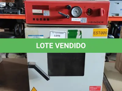 LOTE 167 - 01 ESTUFA DE SECAGEM. (NO ESTADO) ATENÇÃO! FAZER A VISITAÇÃO ANTES DE ARREMATAR, NÃO SABEMOS SE FUNCIONA, LEILÃO NÃO TEM GARANTIA E NEM DEVOLUÇÃO, SUJEITO A POSSÍVEIS AVARIAS VISÍVEIS/OCULTAS E/OU AUSÊNCIA DE COMPONENTES.