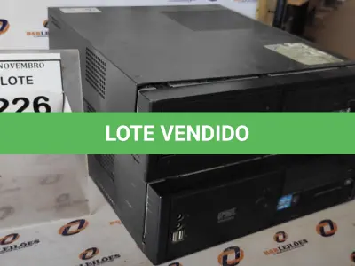 LOTE 226 - 02 CPUS PARA RETIRADA DE PEÇAS. (NO ESTADO) ATENÇÃO! FAZER A VISITAÇÃO ANTES DE ARREMATAR, NÃO SABEMOS SE FUNCIONA, LEILÃO NÃO TEM GARANTIA E NEM DEVOLUÇÃO, SUJEITO A POSSÍVEIS AVARIAS VISÍVEIS/OCULTAS E/OU AUSÊNCIA DE COMPONENTES.