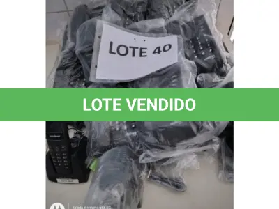 LOTE 040 - 21APARELHOS TELEFÔNICOS, DIVERSOS MODELOS E MARCAS; (NO ESTADO DE CONSERVAÇÃO QUE SE ENCONTRAM)