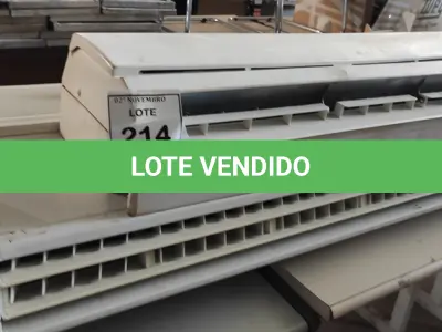 LOTE 214 - 02 EVAPORADORAS PARA RETIRADA DE PEÇAS E 01 IMPRESSORA REGISTRADORA. (NO ESTADO) ATENÇÃO! FAZER A VISITAÇÃO ANTES DE ARREMATAR, NÃO SABEMOS SE FUNCIONA, LEILÃO NÃO TEM GARANTIA E NEM DEVOLUÇÃO, SUJEITO A POSSÍVEIS AVARIAS VISÍVEIS/OCULTAS E/OU AUSÊNCIA DE COMPONENTES.