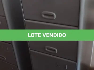 LOTE 286 - 01 ARQUIVO DE AÇO COM 04 GAVETAS. (NO ESTADO) ATENÇÃO! FAZER A VISITAÇÃO ANTES DE ARREMATAR, NÃO SABEMOS SE FUNCIONA, LEILÃO NÃO TEM GARANTIA E NEM DEVOLUÇÃO, SUJEITO A POSSÍVEIS AVARIAS VISÍVEIS/OCULTAS E/OU AUSÊNCIA DE COMPONENTES.