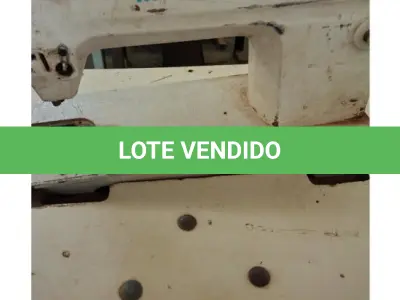 LOTE 071 - 03 MÁQUINAS DE COSTURA INDUSTRIAL, SENDO 01 RETA, LUBRIFICAÇÃO AUTOMÁTICA, C/ MESA, MARCA MORITA; 01 COMPLETA, MESA, MOTOR TRIF., MARCA SUNSTAR E – 01 MÁQUINA DE COSTURA, TIPO PESADA, 02 AGULHAS, LUBRIFICAÇÃO AUTOMÁTICA, LANÇADEIRA GRANDE, ALTA ROTAÇÃO DO MOTOR DE 5500 A 7000 RPM, MESA MOD. GD 8,8. (NO ESTADO DE CONSERVAÇÃO QUE SE ENCONTRAM);