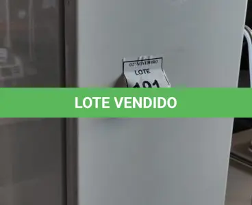 LOTE 191 - 01 FRIGOBAR 220V MARCA CONSUL. (NO ESTADO) ATENÇÃO! FAZER A VISITAÇÃO ANTES DE ARREMATAR, NÃO SABEMOS SE FUNCIONA, LEILÃO NÃO TEM GARANTIA E NEM DEVOLUÇÃO, SUJEITO A POSSÍVEIS AVARIAS VISÍVEIS/OCULTAS E/OU AUSÊNCIA DE COMPONENTES.