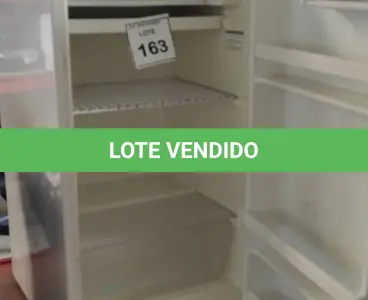 LOTE 163 - 01 FRIGOBAR 220V MARCA CONSUL. (NO ESTADO) ATENÇÃO! FAZER A VISITAÇÃO ANTES DE ARREMATAR, NÃO SABEMOS SE FUNCIONA, LEILÃO NÃO TEM GARANTIA E NEM DEVOLUÇÃO, SUJEITO A POSSÍVEIS AVARIAS VISÍVEIS/OCULTAS E/OU AUSÊNCIA DE COMPONENTES.