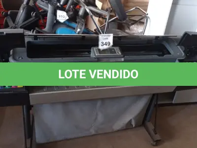 LOTE 349 - 01 PLOTTER MODELO DESIGNJET Z32000PS PHOTO MARCA HP. (NO ESTADO) ATENÇÃO! FAZER A VISITAÇÃO ANTES DE ARREMATAR, NÃO SABEMOS SE FUNCIONA, LEILÃO NÃO TEM GARANTIA E NEM DEVOLUÇÃO, SUJEITO A POSSÍVEIS AVARIAS VISÍVEIS/OCULTAS E/OU AUSÊNCIA DE COMPONENTES.