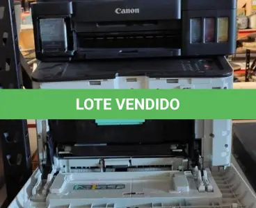 LOTE 142 - 01 IMPRESSORA MODELO G311 MARCA CANON E 01 IMPRESSORA MODELO CLP-6800ND MARCA SAMSUNG. (NO ESTADO) ATENÇÃO! FAZER A VISITAÇÃO ANTES DE ARREMATAR, NÃO SABEMOS SE FUNCIONA, LEILÃO NÃO TEM GARANTIA E NEM DEVOLUÇÃO, SUJEITO A POSSÍVEIS AVARIAS VISÍVEIS/OCULTAS E/OU AUSÊNCIA DE COMPONENTES.