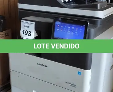 LOTE 193 - 01 IMPRESSORA MULTIFUNCIONAL MODELO M5360RX MARCA SAMSUNG. (NO ESTADO) ATENÇÃO! FAZER A VISITAÇÃO ANTES DE ARREMATAR, NÃO SABEMOS SE FUNCIONA, LEILÃO NÃO TEM GARANTIA E NEM DEVOLUÇÃO, SUJEITO A POSSÍVEIS AVARIAS VISÍVEIS/OCULTAS E/OU AUSÊNCIA DE COMPONENTES.