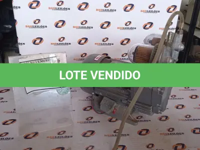 LOTE 317 - 01 BOMBA A VÁCUO. (NO ESTADO) ATENÇÃO! FAZER A VISITAÇÃO ANTES DE ARREMATAR, NÃO SABEMOS SE FUNCIONA, LEILÃO NÃO TEM GARANTIA E NEM DEVOLUÇÃO, SUJEITO A POSSÍVEIS AVARIAS VISÍVEIS/OCULTAS E/OU AUSÊNCIA DE COMPONENTES.