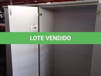 LOTE 329 - 02 ARMÁRIOS ALTOS PARA ESCRITÓRIO. (NO ESTADO) ATENÇÃO! FAZER A VISITAÇÃO ANTES DE ARREMATAR, NÃO SABEMOS SE FUNCIONA, LEILÃO NÃO TEM GARANTIA E NEM DEVOLUÇÃO, SUJEITO A POSSÍVEIS AVARIAS VISÍVEIS/OCULTAS E/OU AUSÊNCIA DE COMPONENTES.