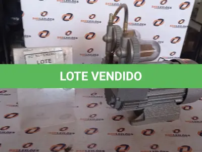 LOTE 317 - 01 BOMBA A VÁCUO. (NO ESTADO) ATENÇÃO! FAZER A VISITAÇÃO ANTES DE ARREMATAR, NÃO SABEMOS SE FUNCIONA, LEILÃO NÃO TEM GARANTIA E NEM DEVOLUÇÃO, SUJEITO A POSSÍVEIS AVARIAS VISÍVEIS/OCULTAS E/OU AUSÊNCIA DE COMPONENTES.