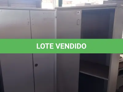 LOTE 365 - 02 ARMÁRIOS ALTOS PARA ESCRITÓRIO COM AVARIAS. (NO ESTADO) ATENÇÃO! FAZER A VISITAÇÃO ANTES DE ARREMATAR, NÃO SABEMOS SE FUNCIONA, LEILÃO NÃO TEM GARANTIA E NEM DEVOLUÇÃO, SUJEITO A POSSÍVEIS AVARIAS VISÍVEIS/OCULTAS E/OU AUSÊNCIA DE COMPONENTES.