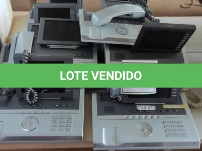 LOTE 244 - 01 LOTE COM VÁRIOS APARELHOS DE TELEFONE. (NO ESTADO) ATENÇÃO! FAZER A VISITAÇÃO ANTES DE ARREMATAR, NÃO SABEMOS SE FUNCIONA, LEILÃO NÃO TEM GARANTIA E NEM DEVOLUÇÃO, SUJEITO A POSSÍVEIS AVARIAS VISÍVEIS/OCULTAS E/OU AUSÊNCIA DE COMPONENTES.