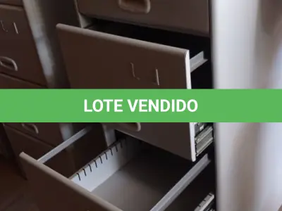 LOTE 301 - 01 ARQUIVO DE AÇO COM 04 GAVETAS. (NO ESTADO) ATENÇÃO! FAZER A VISITAÇÃO ANTES DE ARREMATAR, NÃO SABEMOS SE FUNCIONA, LEILÃO NÃO TEM GARANTIA E NEM DEVOLUÇÃO, SUJEITO A POSSÍVEIS AVARIAS VISÍVEIS/OCULTAS E/OU AUSÊNCIA DE COMPONENTES.