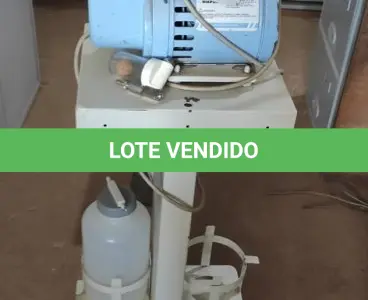 LOTE 166 - 01 ASPIRADOR MÉDICO DE SECREÇÕES MARCA FANEM. (NO ESTADO) ATENÇÃO! FAZER A VISITAÇÃO ANTES DE ARREMATAR, NÃO SABEMOS SE FUNCIONA, LEILÃO NÃO TEM GARANTIA E NEM DEVOLUÇÃO, SUJEITO A POSSÍVEIS AVARIAS VISÍVEIS/OCULTAS E/OU AUSÊNCIA DE COMPONENTES.