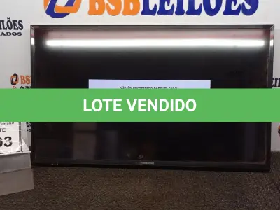 LOTE 303 - 01 TV PANASONIC. (NO ESTADO) ATENÇÃO! FAZER A VISITAÇÃO ANTES DE ARREMATAR, NÃO SABEMOS SE FUNCIONA, LEILÃO NÃO TEM GARANTIA E NEM DEVOLUÇÃO, SUJEITO A POSSÍVEIS AVARIAS VISÍVEIS/OCULTAS E/OU AUSÊNCIA DE COMPONENTES.