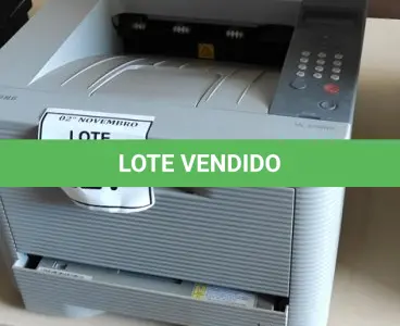 LOTE 227 - 02 IMPRESSORAS MODELO ML-3750ND MARCA SAMSUNG. (NO ESTADO) ATENÇÃO! FAZER A VISITAÇÃO ANTES DE ARREMATAR, NÃO SABEMOS SE FUNCIONA, LEILÃO NÃO TEM GARANTIA E NEM DEVOLUÇÃO, SUJEITO A POSSÍVEIS AVARIAS VISÍVEIS/OCULTAS E/OU AUSÊNCIA DE COMPONENTES.