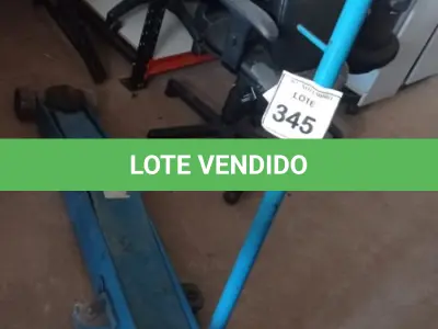 LOTE 345 - 01 MACACO JACARÉ NA COR AZUL. (NO ESTADO) ATENÇÃO! FAZER A VISITAÇÃO ANTES DE ARREMATAR, NÃO SABEMOS SE FUNCIONA, LEILÃO NÃO TEM GARANTIA E NEM DEVOLUÇÃO, SUJEITO A POSSÍVEIS AVARIAS VISÍVEIS/OCULTAS E/OU AUSÊNCIA DE COMPONENTES.