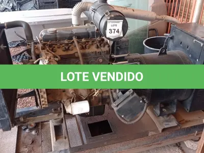 LOTE 374 - 01 GERADOR COM PÊTENCIA DE 55 KVA MARCA HEIMER. (NO ESTADO) ATENÇÃO! FAZER A VISITAÇÃO ANTES DE ARREMATAR, NÃO SABEMOS SE FUNCIONA, LEILÃO NÃO TEM GARANTIA E NEM DEVOLUÇÃO, SUJEITO A POSSÍVEIS AVARIAS VISÍVEIS/OCULTAS E/OU AUSÊNCIA DE COMPONENTES.