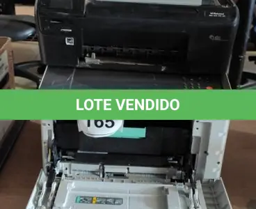 LOTE 165 - 02 IMPRESSORAS MARCAS SAMSUNG E HP. (NO ESTADO) ATENÇÃO! FAZER A VISITAÇÃO ANTES DE ARREMATAR, NÃO SABEMOS SE FUNCIONA, LEILÃO NÃO TEM GARANTIA E NEM DEVOLUÇÃO, SUJEITO A POSSÍVEIS AVARIAS VISÍVEIS/OCULTAS E/OU AUSÊNCIA DE COMPONENTES.