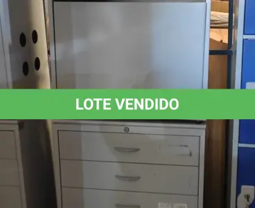 LOTE 155 - 02 ARMÁRIOS BAIXOS COM 03 GAVETAS E 01 PORTA CADA. (NO ESTADO) ATENÇÃO! FAZER A VISITAÇÃO ANTES DE ARREMATAR, NÃO SABEMOS SE FUNCIONA, LEILÃO NÃO TEM GARANTIA E NEM DEVOLUÇÃO, SUJEITO A POSSÍVEIS AVARIAS VISÍVEIS/OCULTAS E/OU AUSÊNCIA DE COMPONENTES.