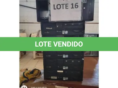 LOTE 016 - 06 MICROCOMPUTADORES SENDO 01 INTEL DUAL CORE, WINDOWS XP PROFESSIONAL; OFFICE 2007 PRÓ E 05 DESKTOP ITAUTEC; (NO ESTADO DE CONSERVAÇÃO QUE SE ENCONTRAM)