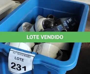 LOTE 231 - 01 LOTE COM VÁRIAS CÂMERAS DOME. (NO ESTADO) ATENÇÃO! FAZER A VISITAÇÃO ANTES DE ARREMATAR, NÃO SABEMOS SE FUNCIONA, LEILÃO NÃO TEM GARANTIA E NEM DEVOLUÇÃO, SUJEITO A POSSÍVEIS AVARIAS VISÍVEIS/OCULTAS E/OU AUSÊNCIA DE COMPONENTES.
