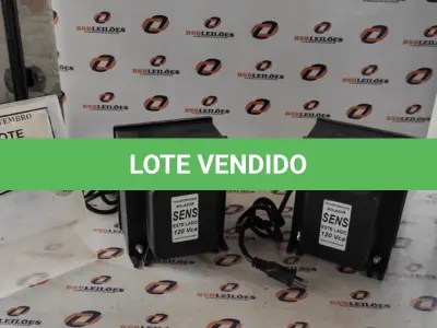 LOTE 169 - 02 TRANSFORMADORES. (NO ESTADO) ATENÇÃO! FAZER A VISITAÇÃO ANTES DE ARREMATAR, NÃO SABEMOS SE FUNCIONA, LEILÃO NÃO TEM GARANTIA E NEM DEVOLUÇÃO, SUJEITO A POSSÍVEIS AVARIAS VISÍVEIS/OCULTAS E/OU AUSÊNCIA DE COMPONENTES.