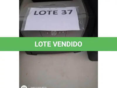 LOTE 037 - IMPRESSORA LASER - MARCA: LEXMARK- MODELO: E352DN; (NO ESTADO DE CONSERVAÇÃO QUE SE ENCONTRAM)