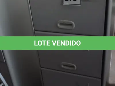 LOTE 278 - 01 ARQUIVO DE AÇO COM 04 GAVETAS. (NO ESTADO) ATENÇÃO! FAZER A VISITAÇÃO ANTES DE ARREMATAR, NÃO SABEMOS SE FUNCIONA, LEILÃO NÃO TEM GARANTIA E NEM DEVOLUÇÃO, SUJEITO A POSSÍVEIS AVARIAS VISÍVEIS/OCULTAS E/OU AUSÊNCIA DE COMPONENTES.